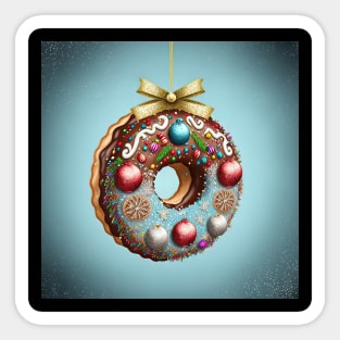 Jummy christmas donuts Sticker